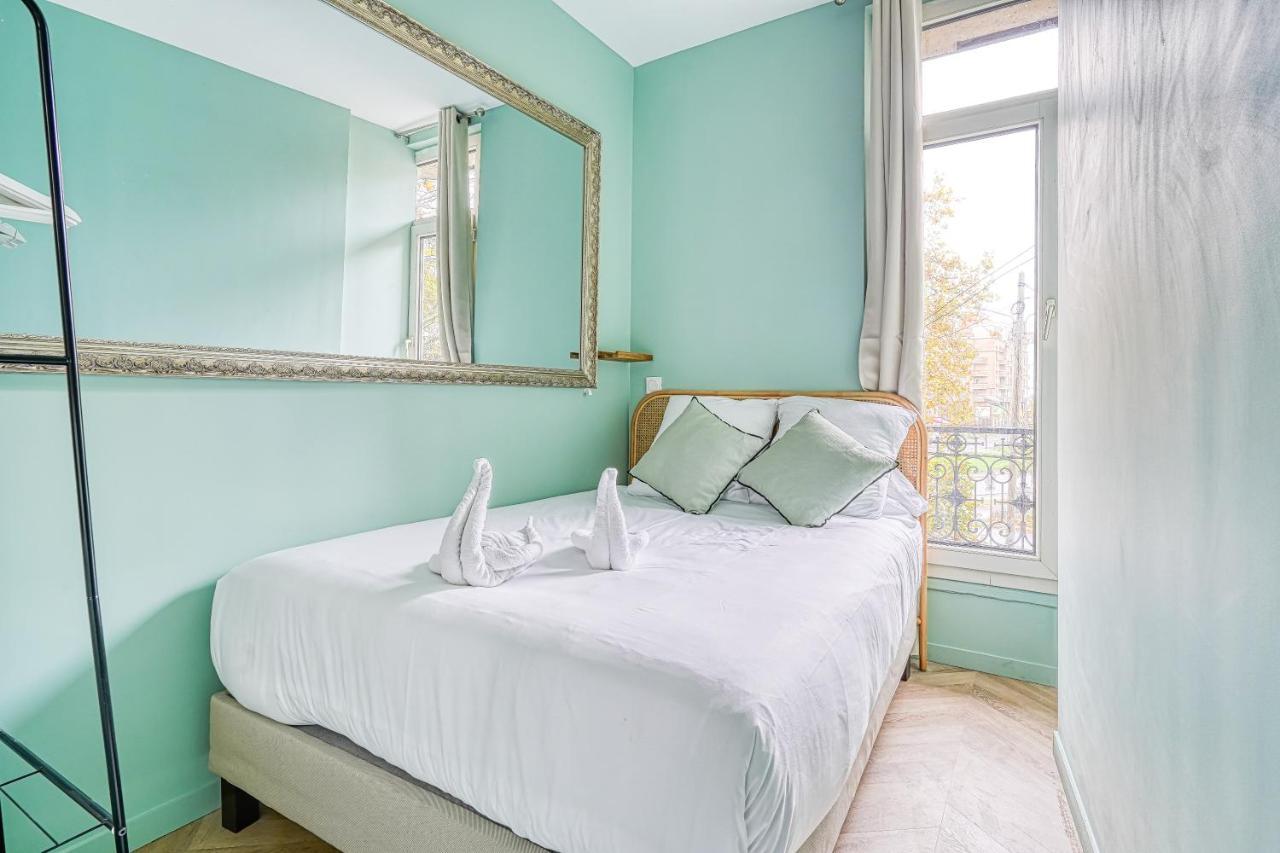 Appartement Proche Parc Monceau #17Eme #Arcdetriomphe - Gourgaud Париж Экстерьер фото