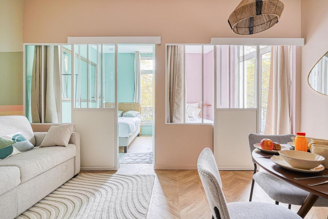 Appartement Proche Parc Monceau #17Eme #Arcdetriomphe - Gourgaud Париж Экстерьер фото